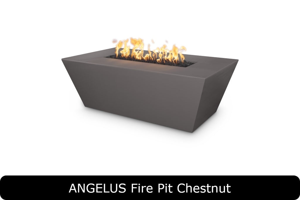 The Outdoor Plus Angelus Gas Fire Pit Table Rectangular