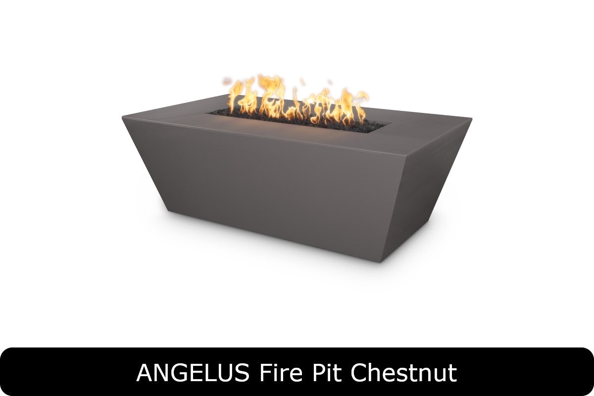 The Outdoor Plus Angelus Gas Fire Pit Table Rectangular
