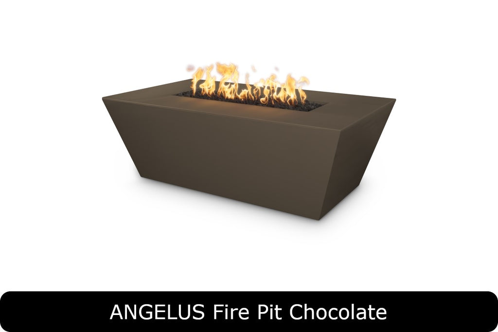 The Outdoor Plus Angelus Gas Fire Pit Table Rectangular