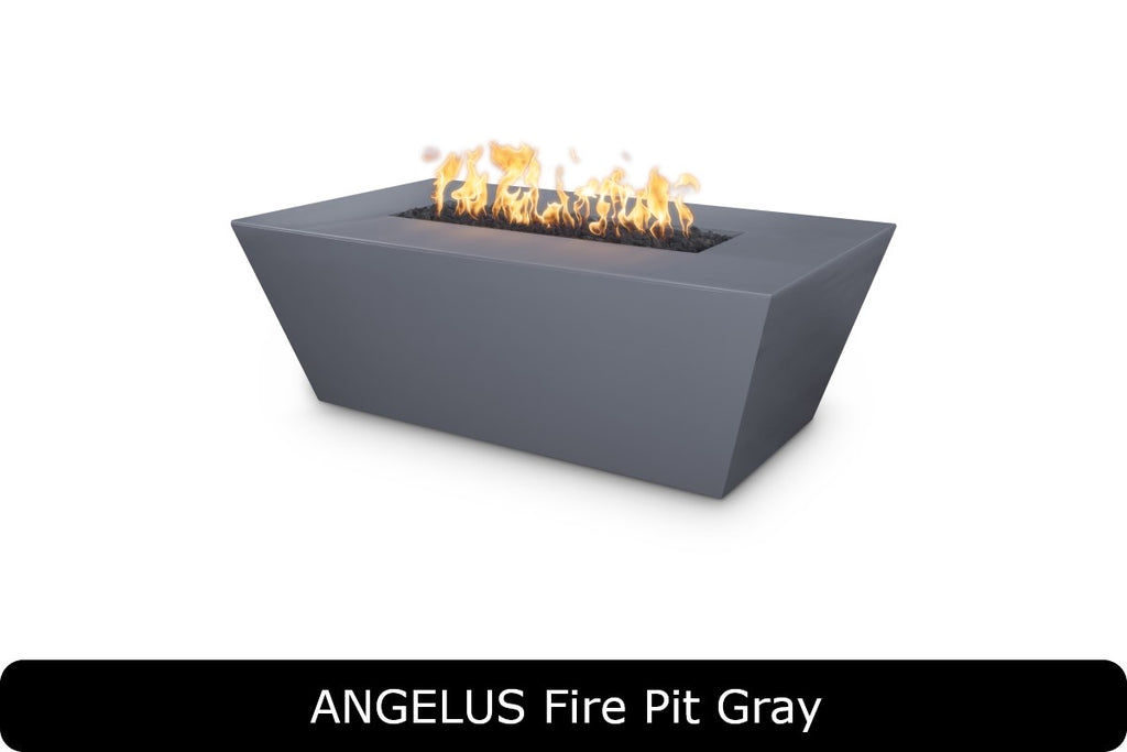 The Outdoor Plus Angelus Gas Fire Pit Table Rectangular