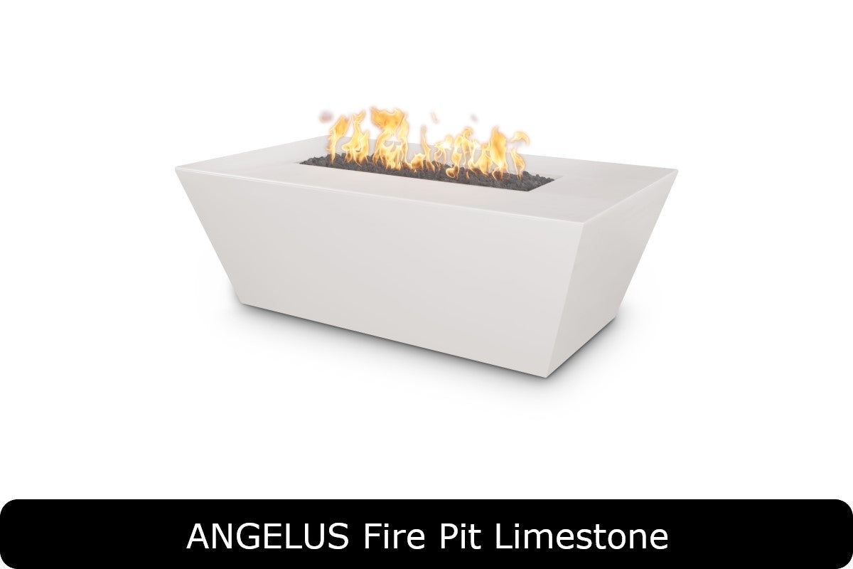 The Outdoor Plus Angelus Gas Fire Pit Table Rectangular