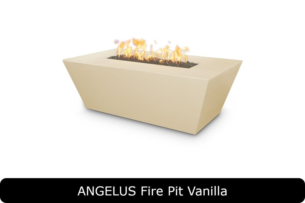 The Outdoor Plus Angelus Gas Fire Pit Table Rectangular