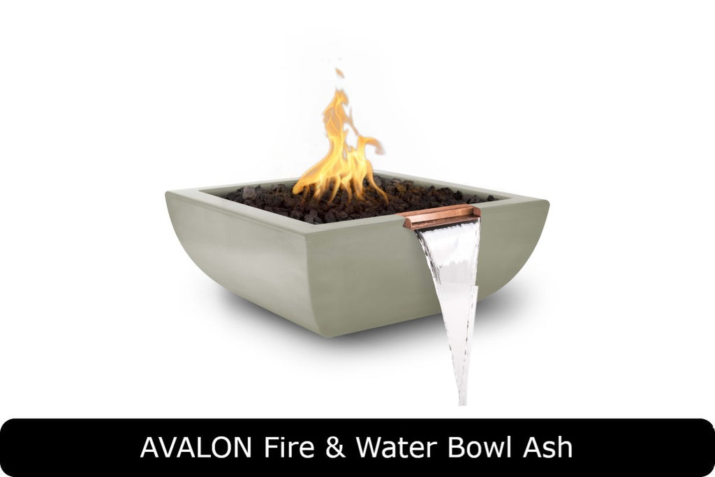 The Outdoor Plus Avalon Square Fire & Water Bowl