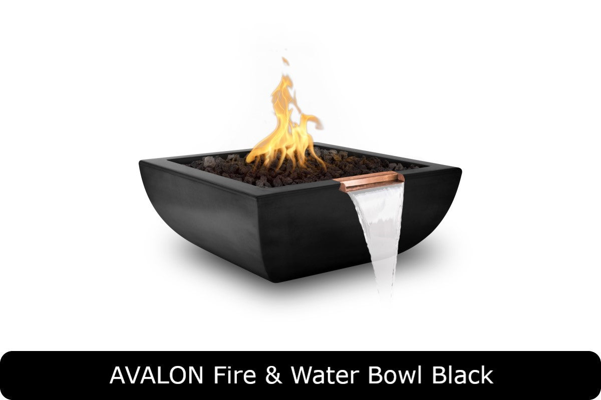 The Outdoor Plus Avalon Square Fire & Water Bowl