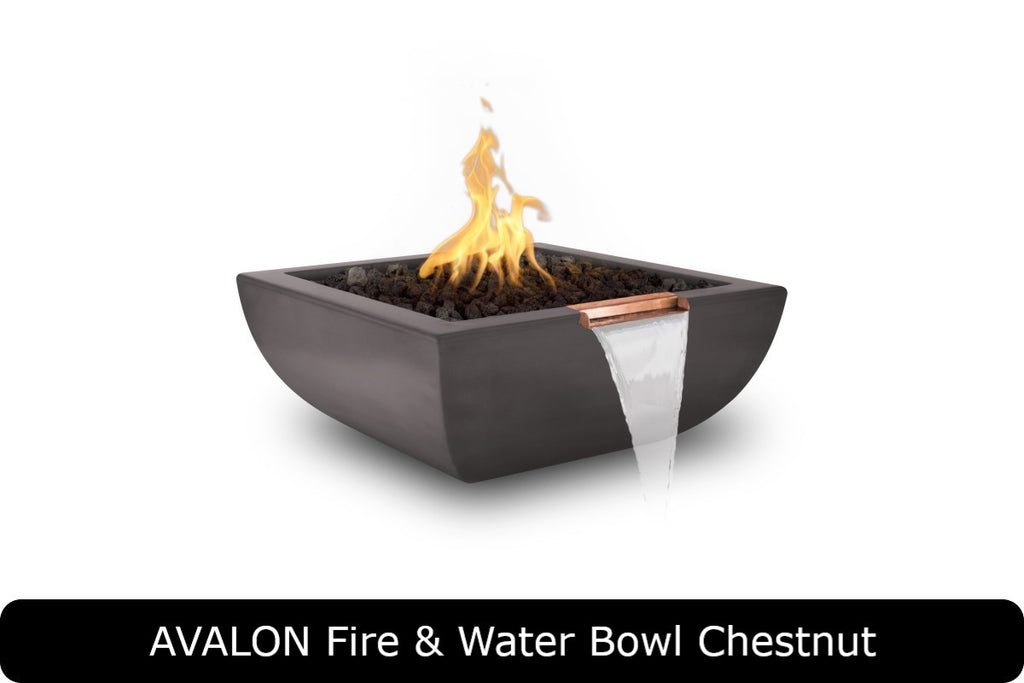 The Outdoor Plus Avalon Square Fire & Water Bowl