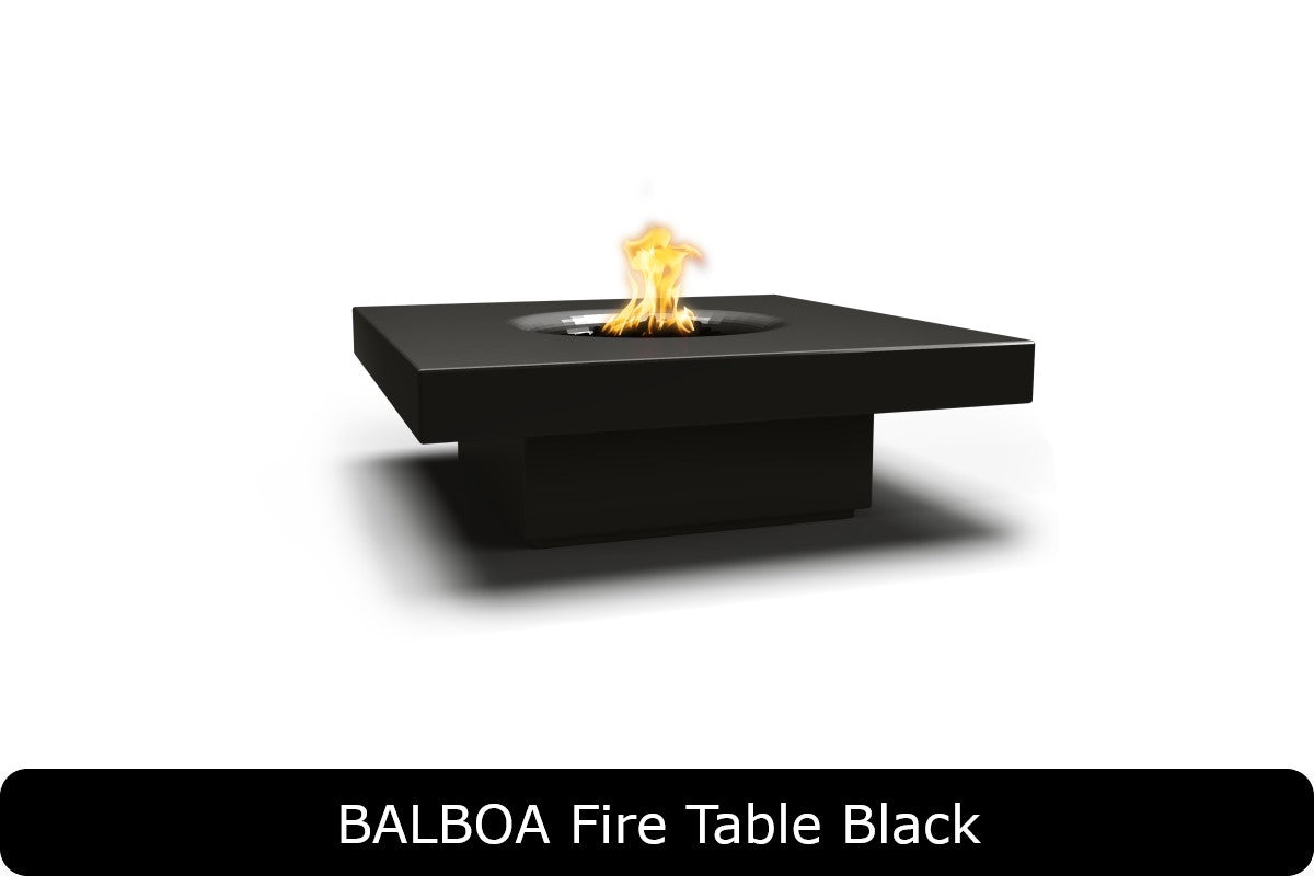 The Outdoor Plus Balboa Square Gas Fire Table
