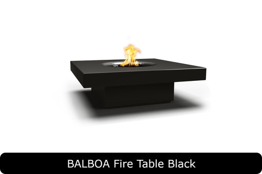 The Outdoor Plus Balboa Square Gas Fire Table