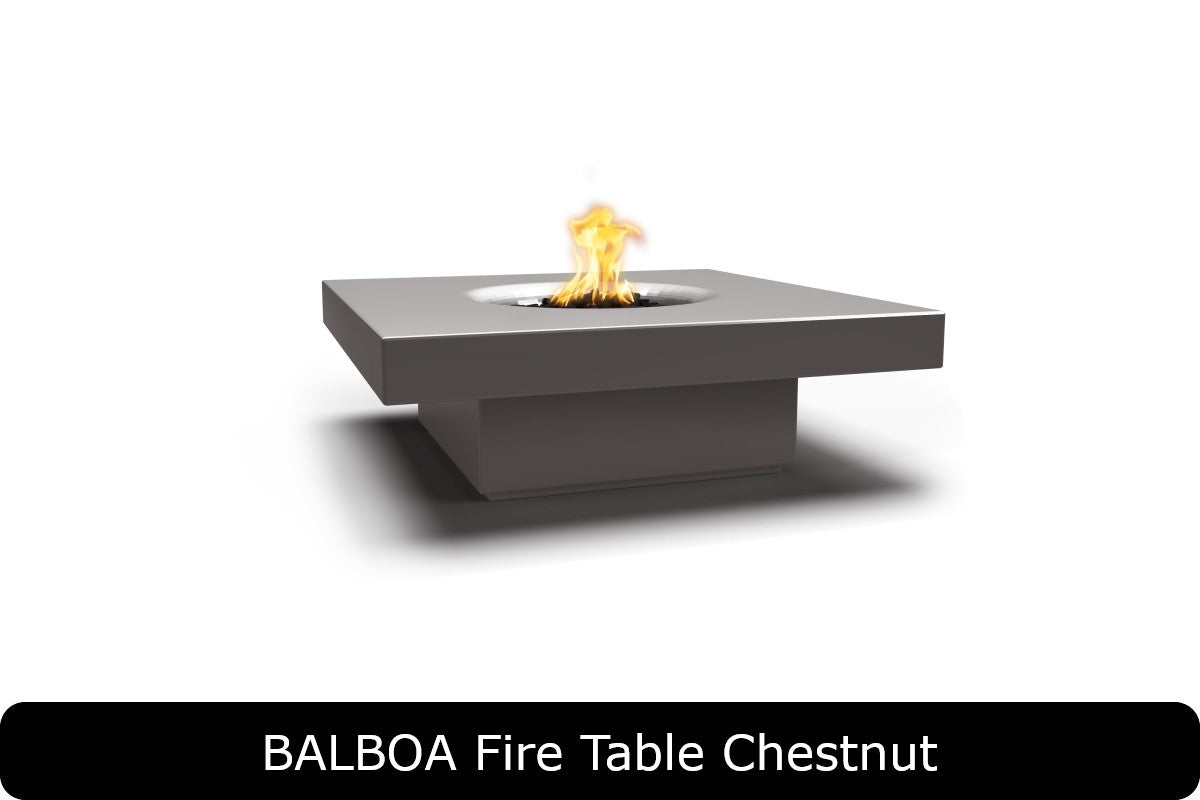 The Outdoor Plus Balboa Square Gas Fire Table