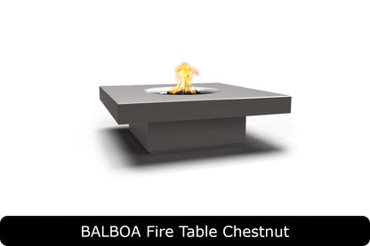 The Outdoor Plus Balboa Square Gas Fire Table