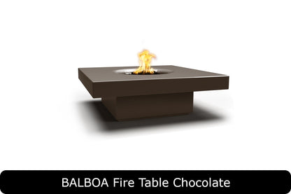 The Outdoor Plus Balboa Square Gas Fire Table