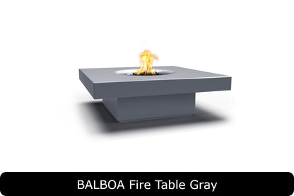 The Outdoor Plus Balboa Square Gas Fire Table