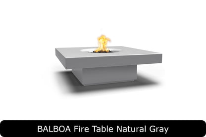The Outdoor Plus Balboa Square Gas Fire Table