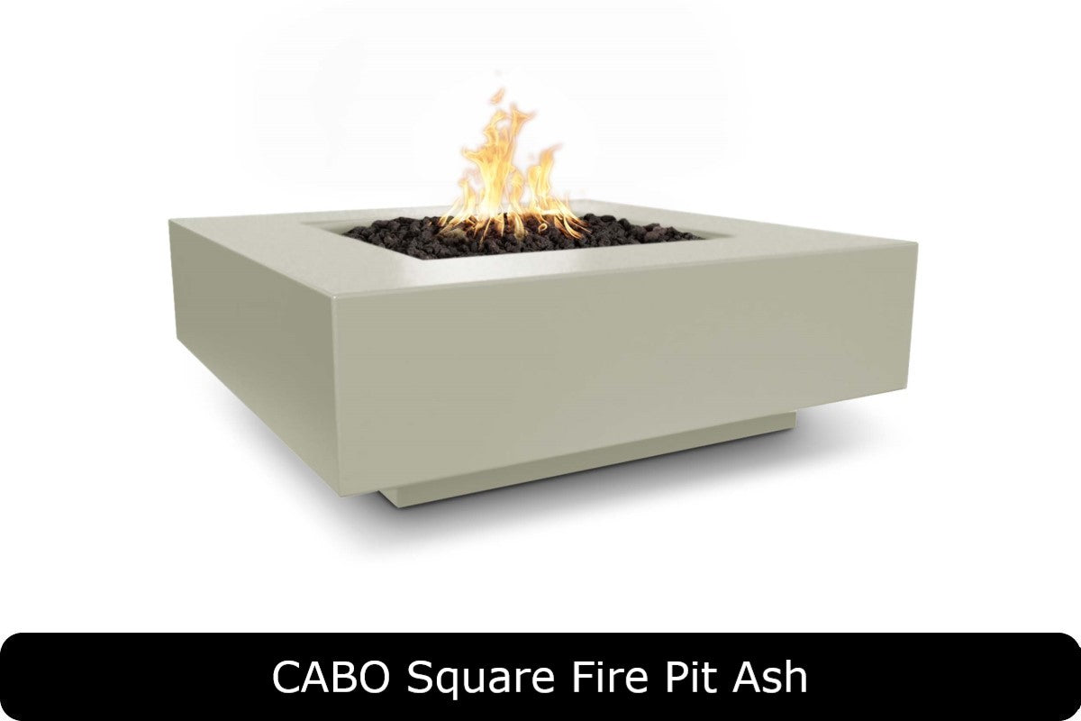 The Outdoor Plus Ramona Rectangle Gas Fire Pit