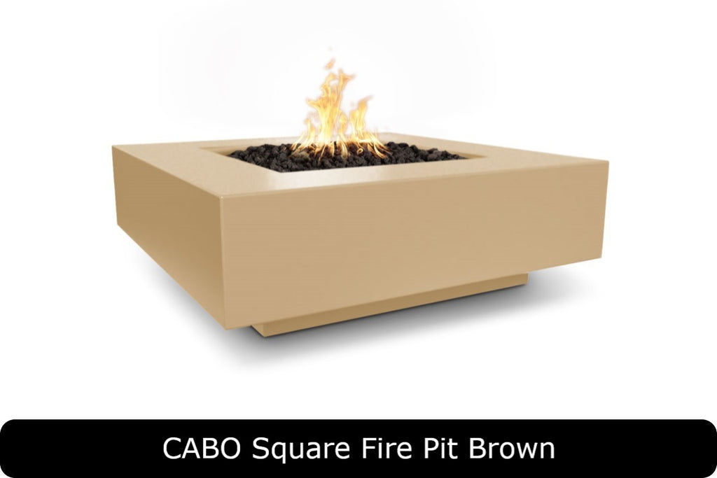 The Outdoor Plus Ramona Rectangle Gas Fire Pit