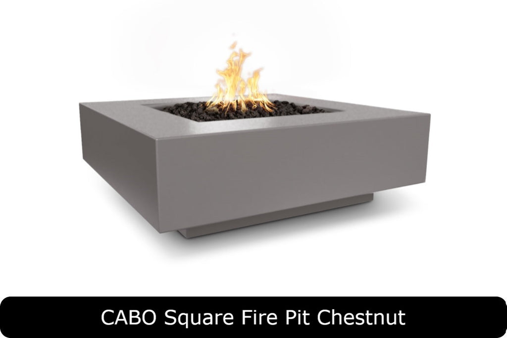 The Outdoor Plus Ramona Rectangle Gas Fire Pit
