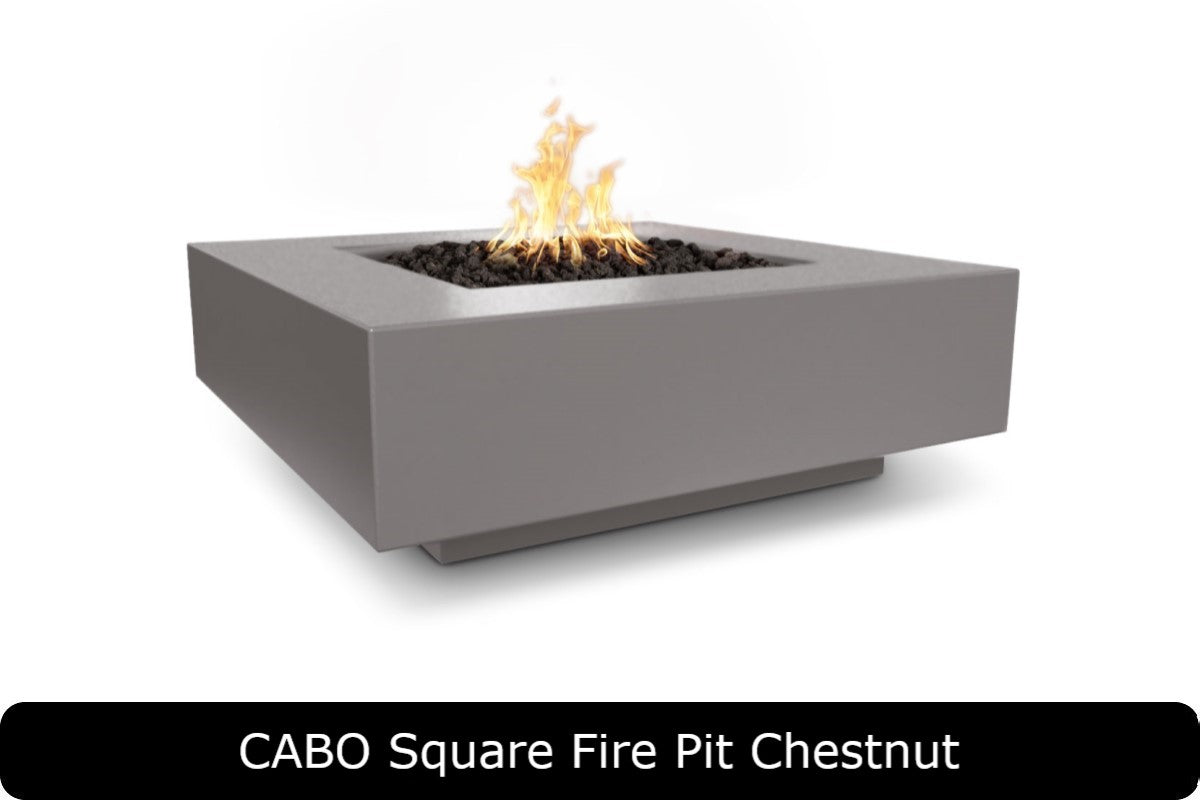 The Outdoor Plus Ramona Rectangle Gas Fire Pit
