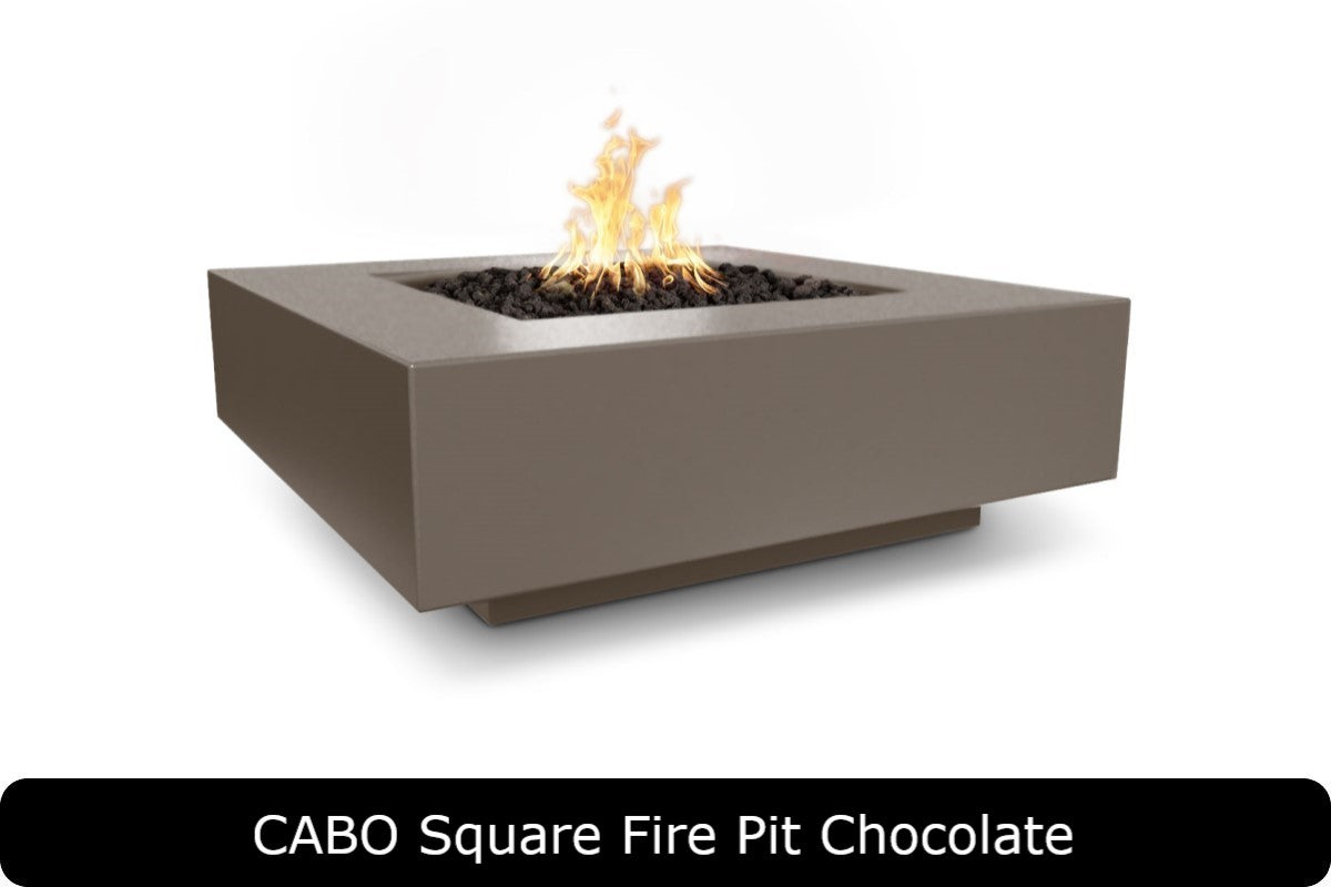 The Outdoor Plus Ramona Rectangle Gas Fire Pit