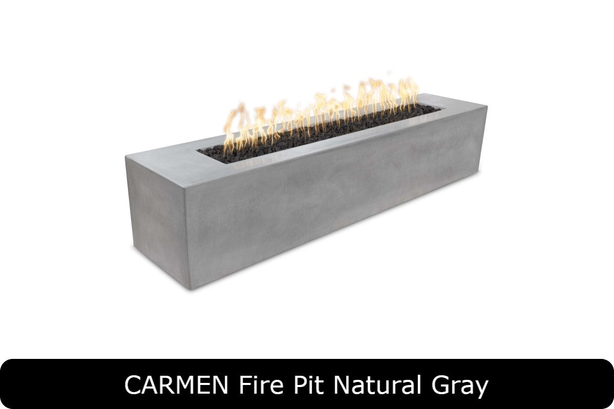 The Outdoor Plus Quad Gas Fire Pit Square