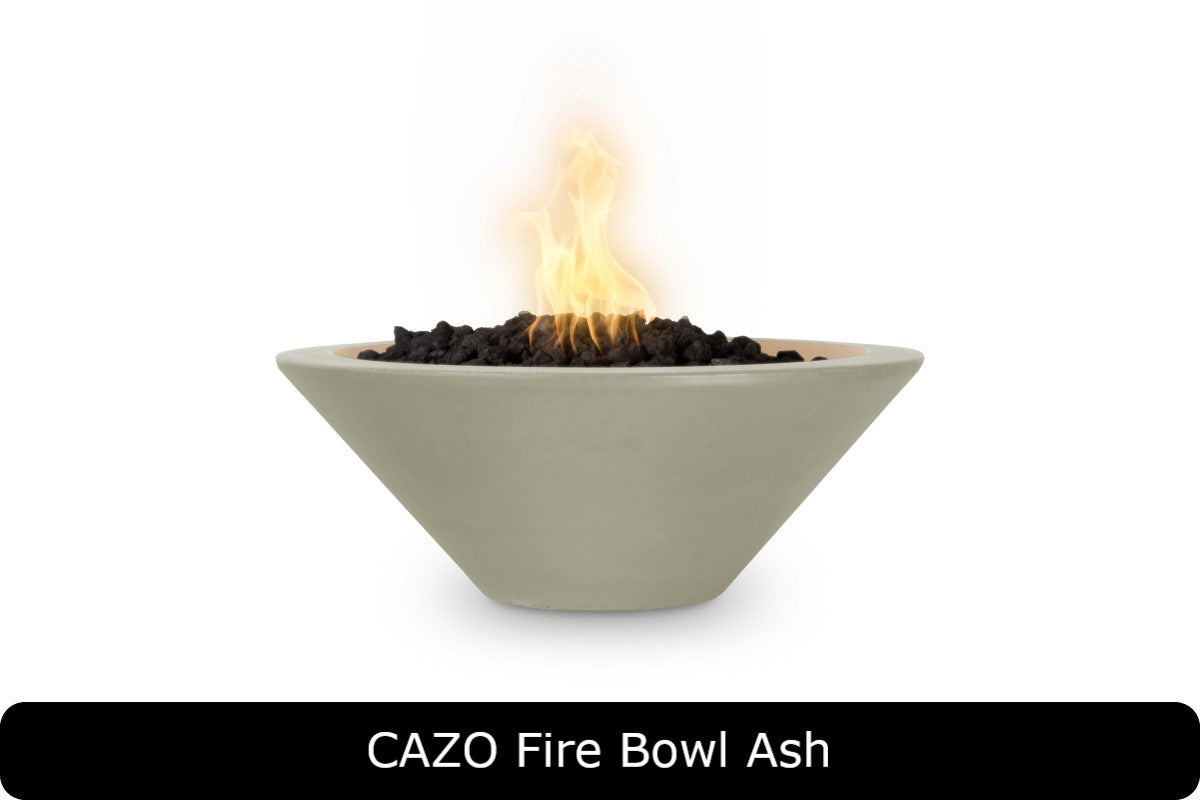The Outdoor Plus Cazo Round Gas Fire Bowl