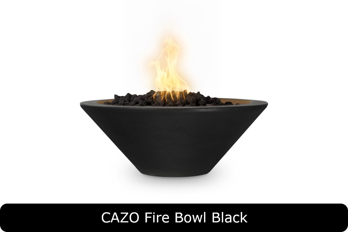 The Outdoor Plus Cazo Round Gas Fire Bowl