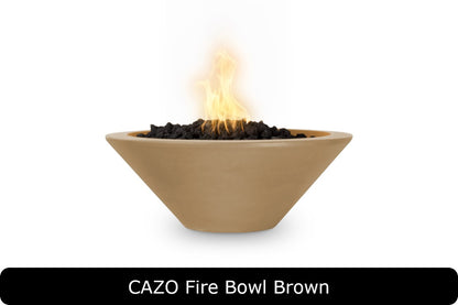 The Outdoor Plus Cazo Round Gas Fire Bowl