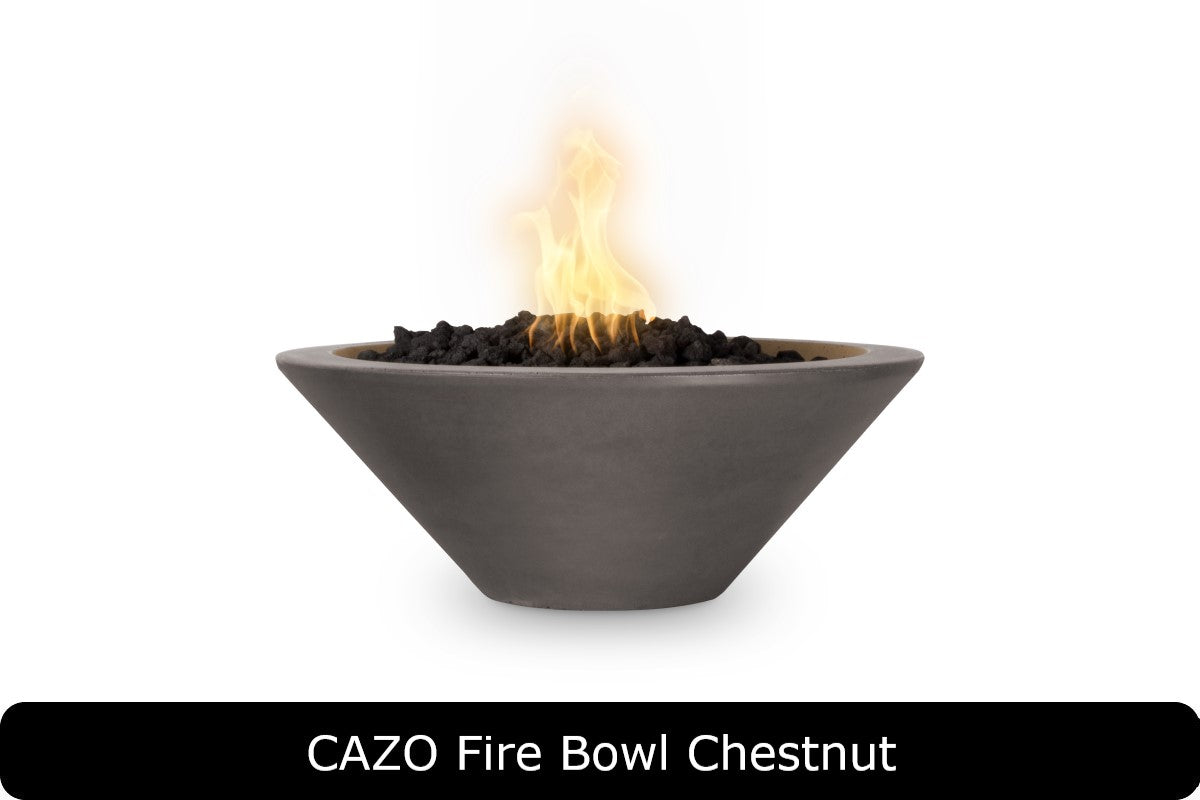 The Outdoor Plus Cazo Round Gas Fire Bowl