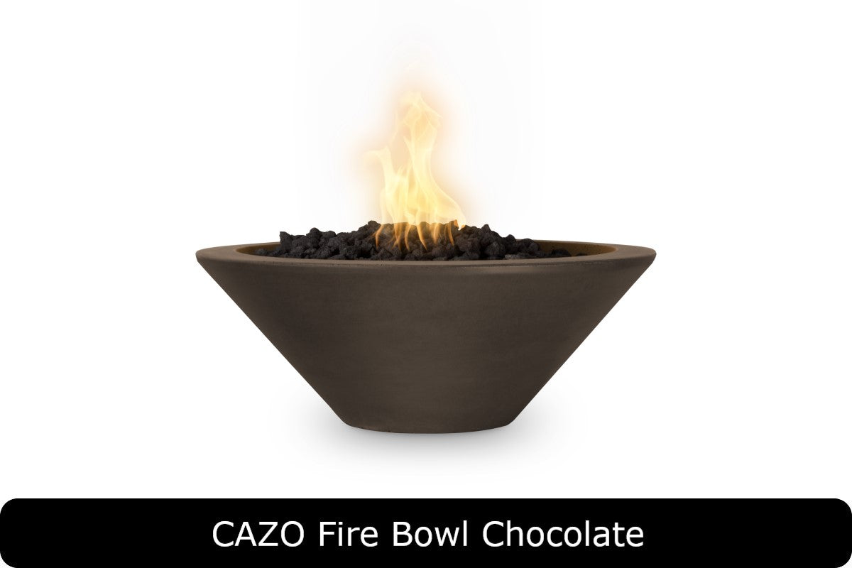 The Outdoor Plus Cazo Round Gas Fire Bowl