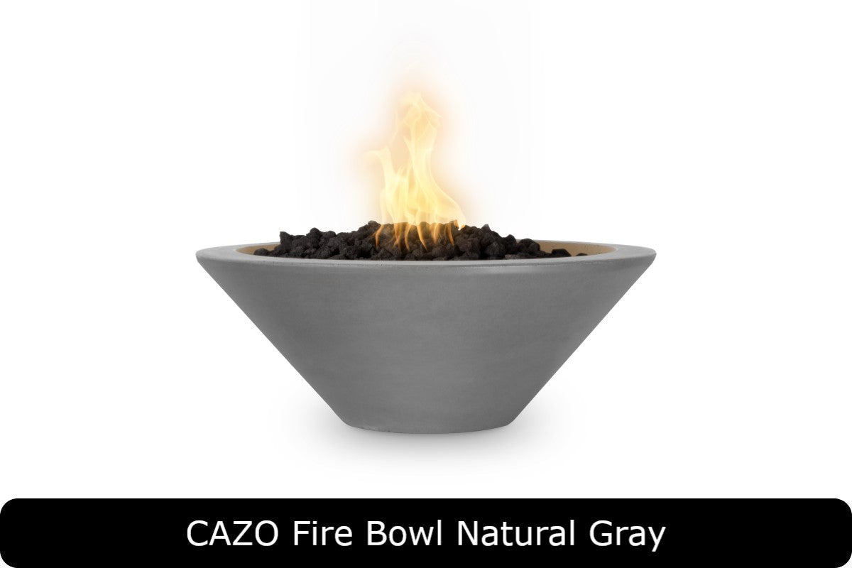 The Outdoor Plus Cazo Round Gas Fire Bowl