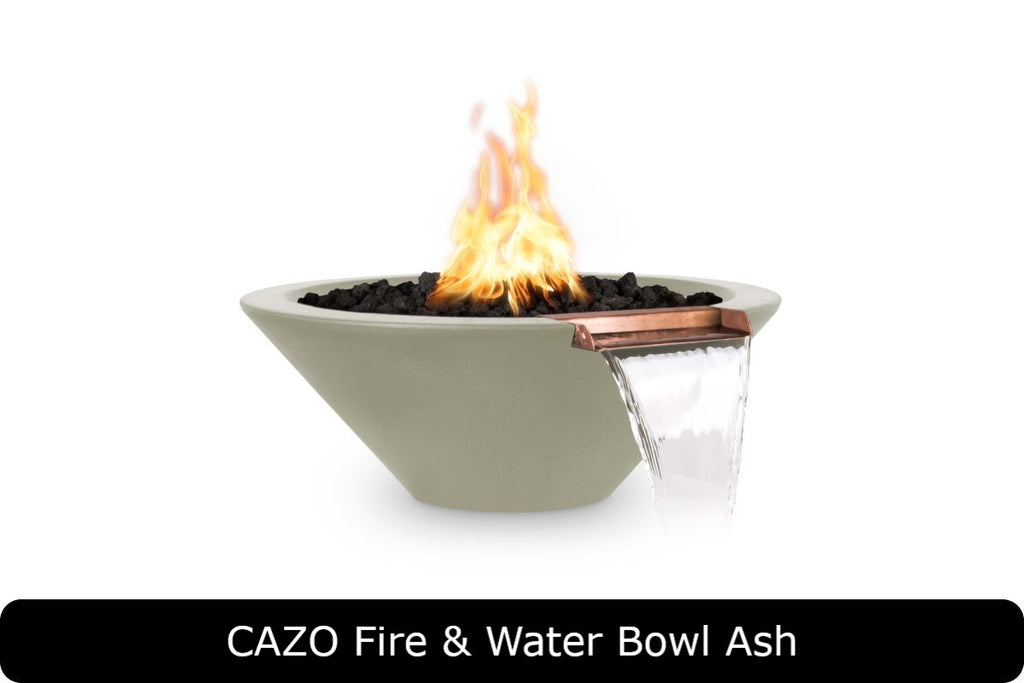 The Outdoor Plus Cazo Round Fire & Water Bowl