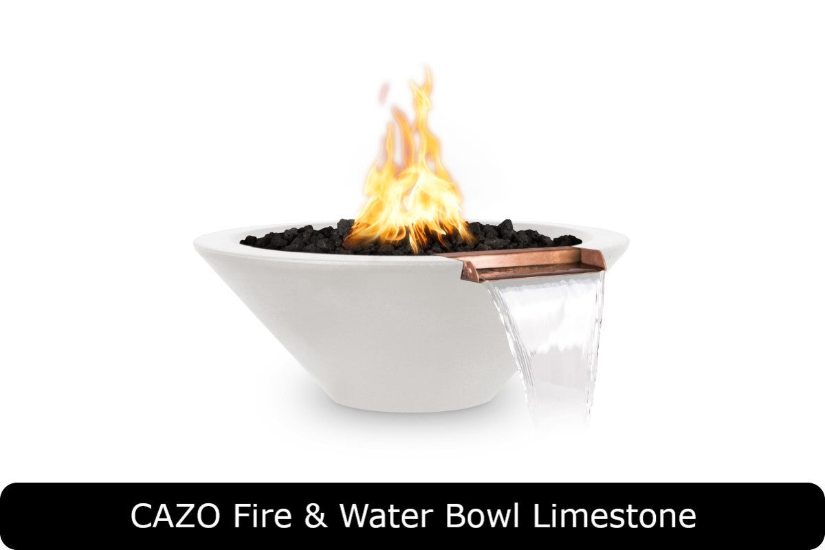 The Outdoor Plus Cazo Round Fire & Water Bowl