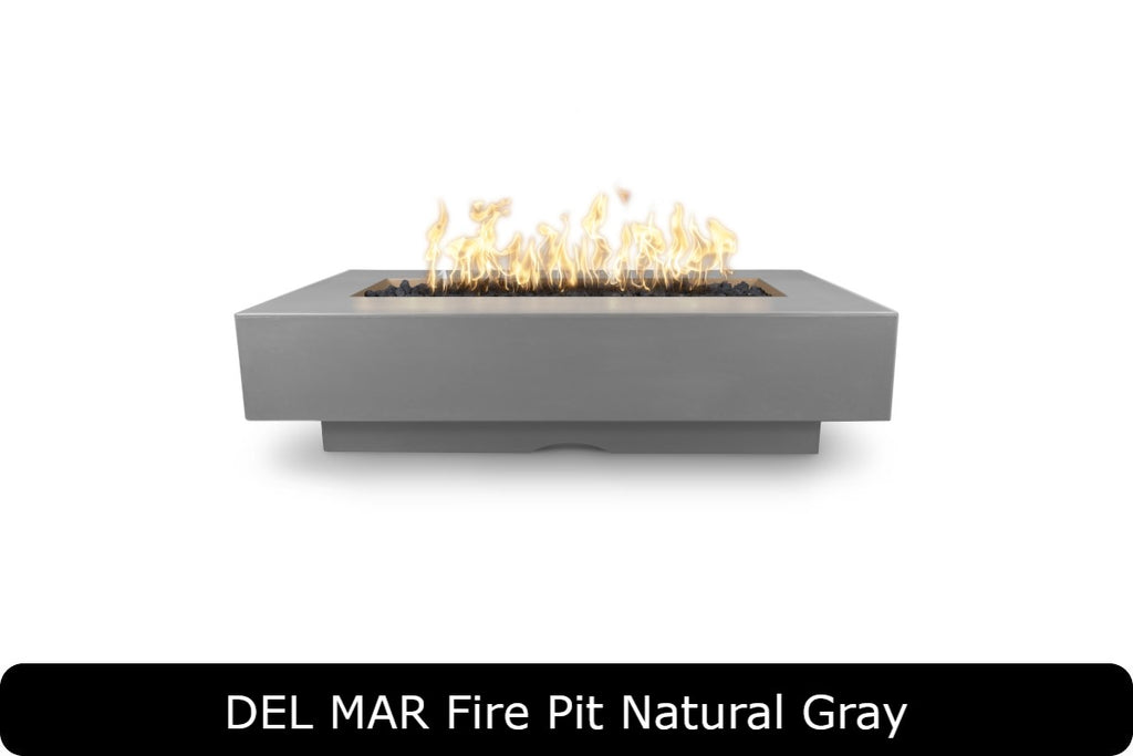 The Outdoor Plus Newport Gas Fire Pit Rectangular