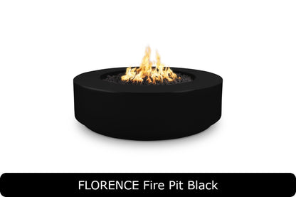 The Outdoor Plus 42in Florence Low Profile Round Gas Fire Pit