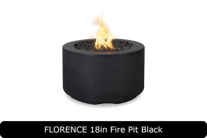 The Outdoor Plus Florence 32in Round Gas Fire Pit