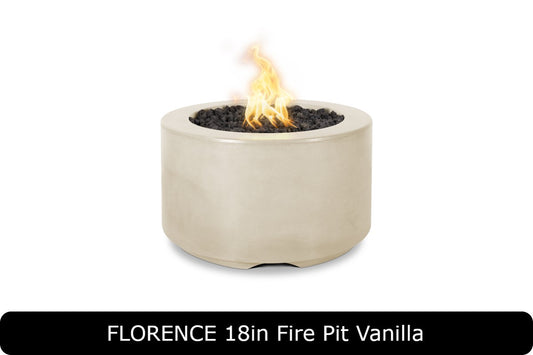 The Outdoor Plus Florence 32in Round Gas Fire Pit