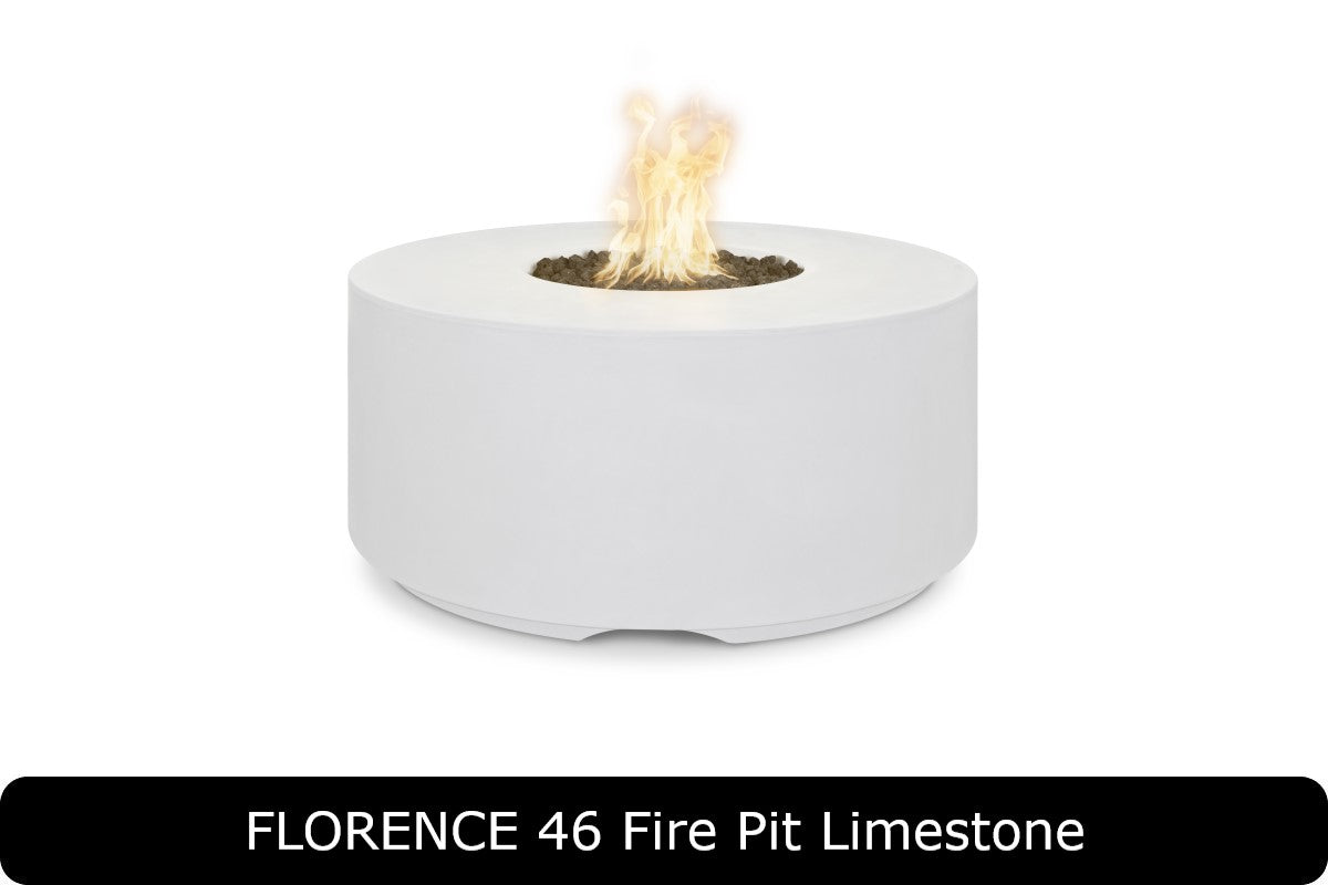 The Outdoor Plus Florence Round Gas Fire Pit