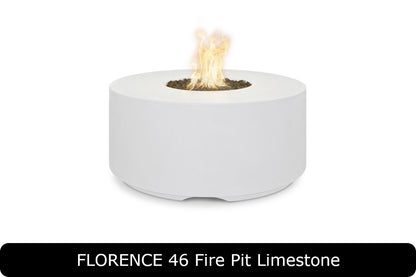 The Outdoor Plus Florence Round Gas Fire Pit