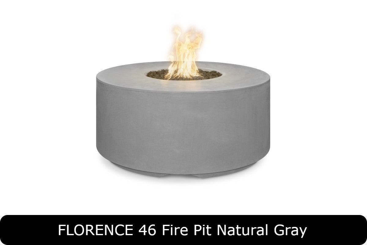 The Outdoor Plus Florence Round Gas Fire Pit
