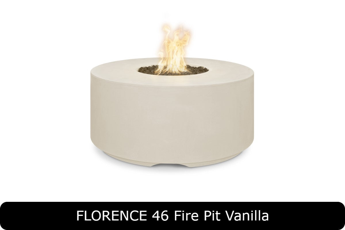 The Outdoor Plus Florence Round Gas Fire Pit