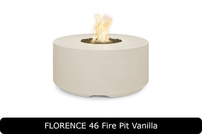 The Outdoor Plus Florence Round Gas Fire Pit