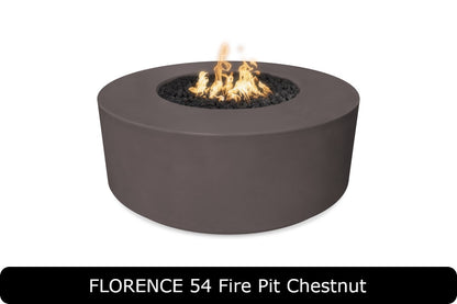 The Outdoor Plus Florence Round Gas Fire Pit