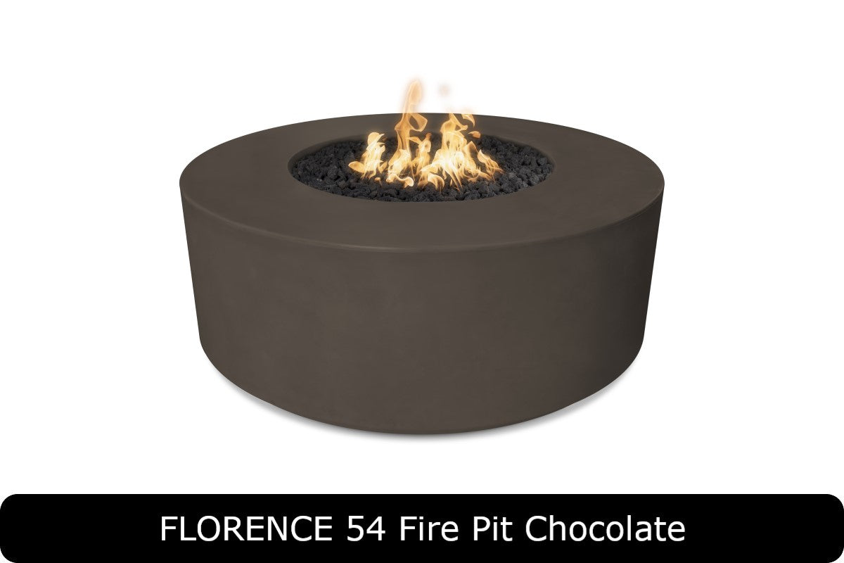 The Outdoor Plus Florence Round Gas Fire Pit