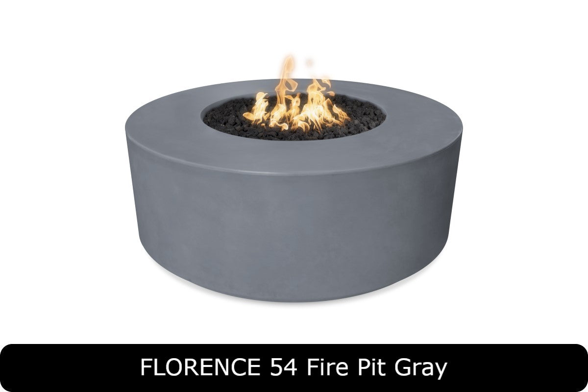 The Outdoor Plus Florence Round Gas Fire Pit
