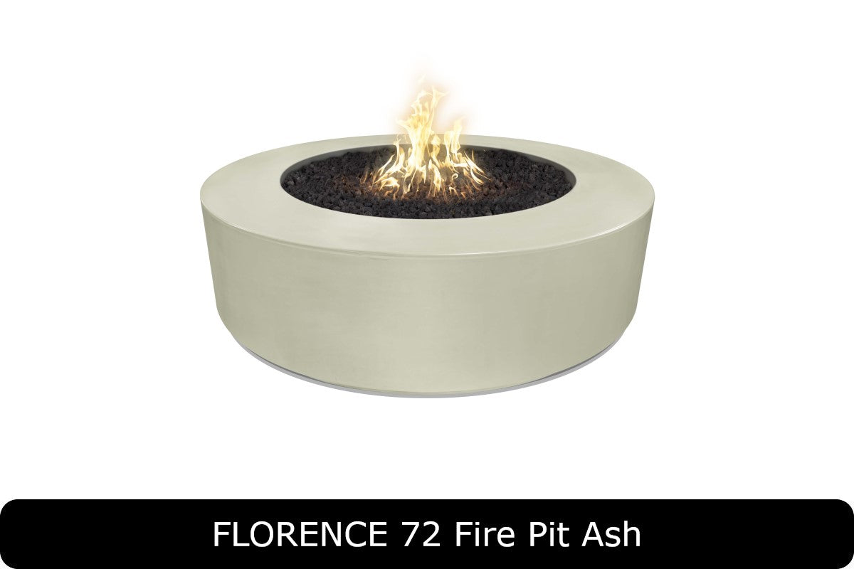 The Outdoor Plus Florence Round Gas Fire Pit