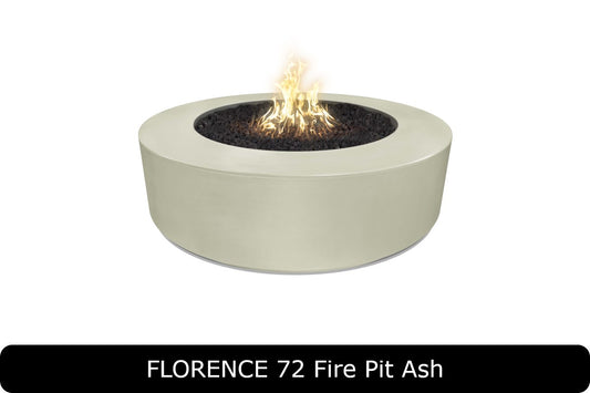 The Outdoor Plus Florence Round Gas Fire Pit