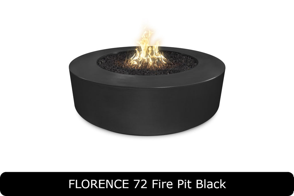 The Outdoor Plus Florence 20in Tall Round Gas Fire Pit