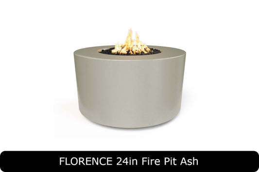 The Outdoor Plus 42in Florence Tall Round Gas Fire Pit