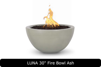 The Outdoor Plus Luna Round Gas Fire Bowl