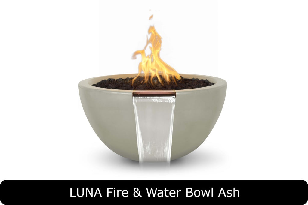 The Outdoor Plus Luna Round Fire & Water Bowl