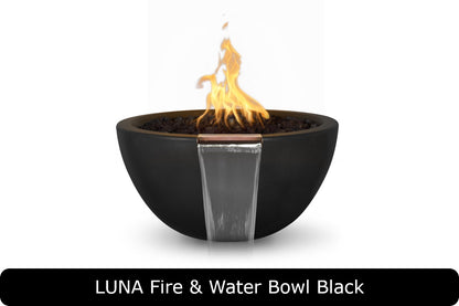 The Outdoor Plus Luna Round Fire & Water Bowl