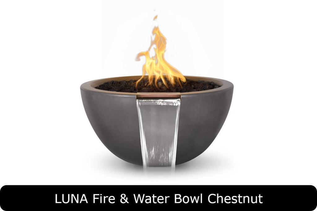 The Outdoor Plus Luna Round Fire & Water Bowl